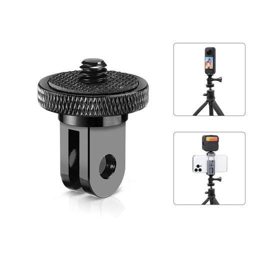 1/4 Screw Metal Tripod Mount Action Camera Adapter