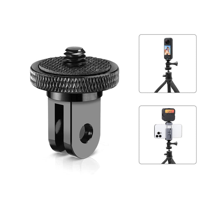 1/4 Screw Metal Tripod Mount Action Camera Adapter