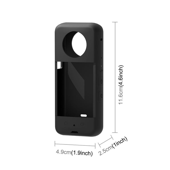 Silicone Protective Case with Lens Cover for Insta360 X3