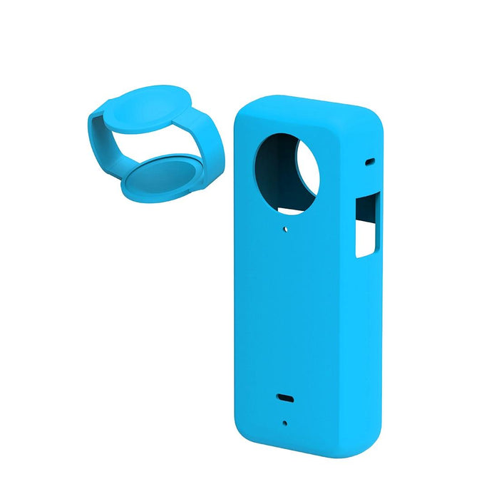 Silicone Protective Case with Lens Cover for Insta360 X3