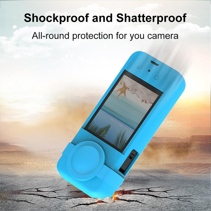 Silicone Protective Case with Lens Cover for Insta360 X3