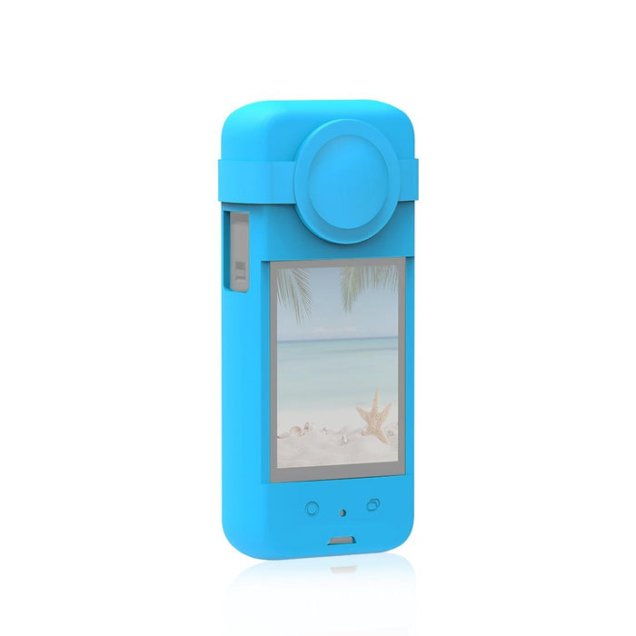 Silicone Protective Case with Lens Cover for Insta360 X3