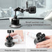 3 Inch Car Single Pump Suction Cup Aluminum Alloy Mount