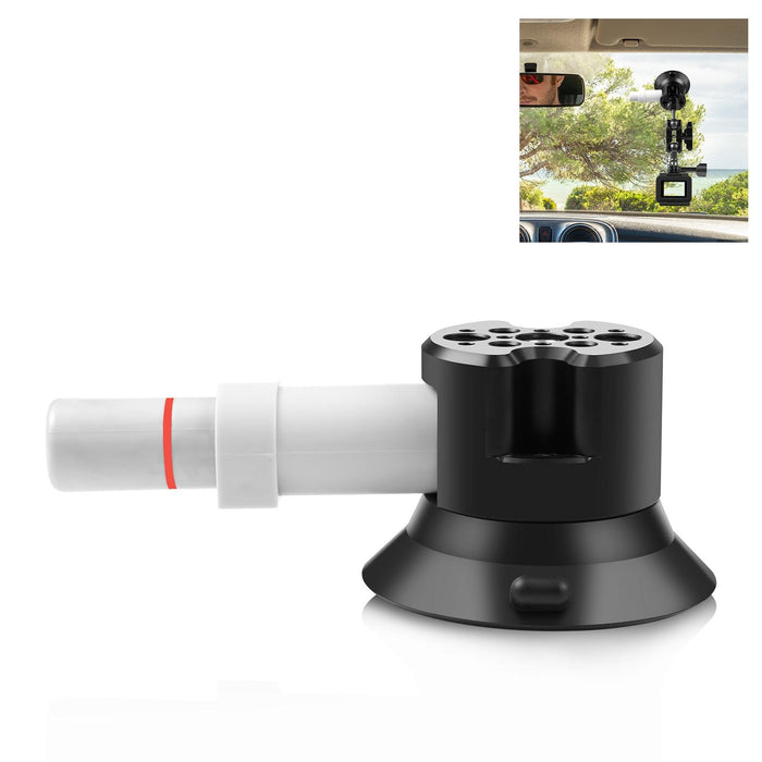 3 Inch Car Single Pump Suction Cup Aluminum Alloy Mount