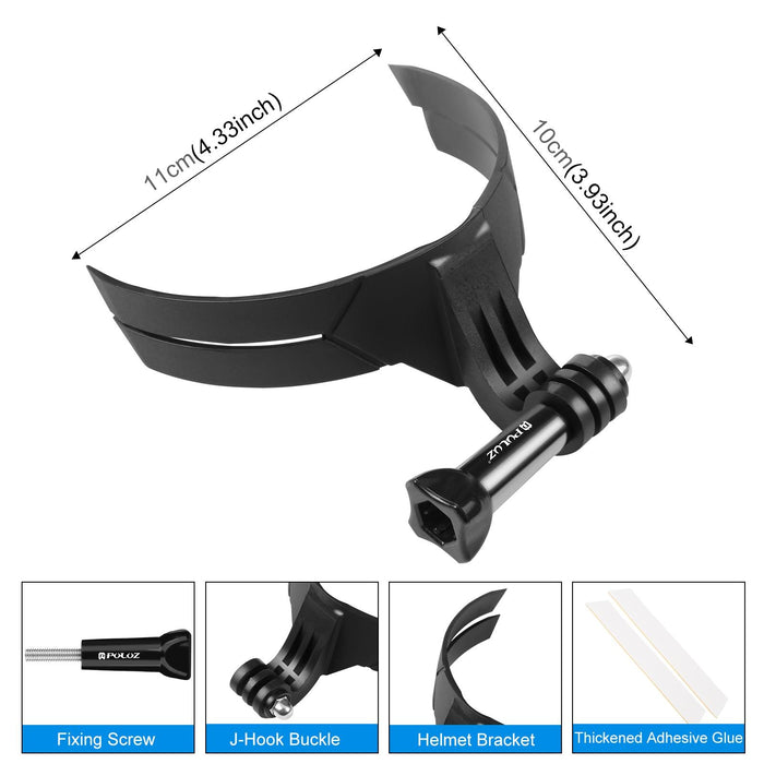 Motorcycle Helmet Chin Mount for Bending Action Camera