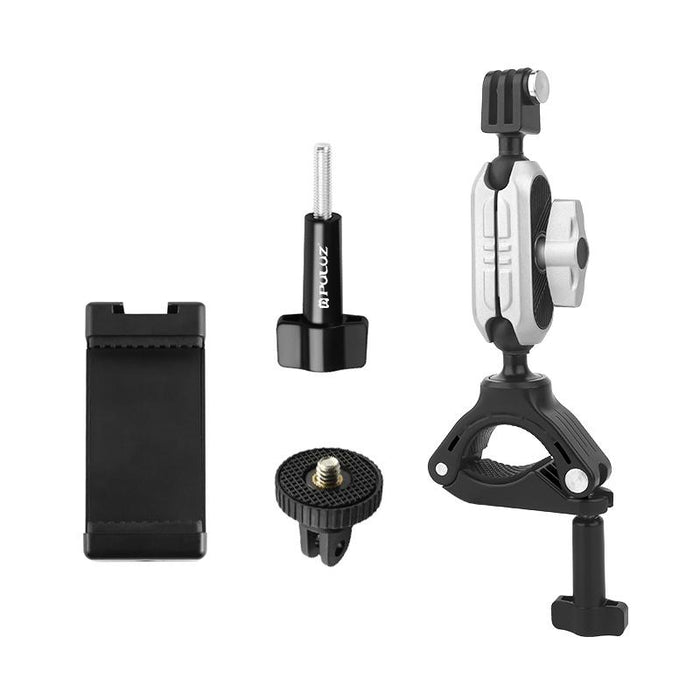 Universal Phone Mount for Handlebars with Clamp and Screw