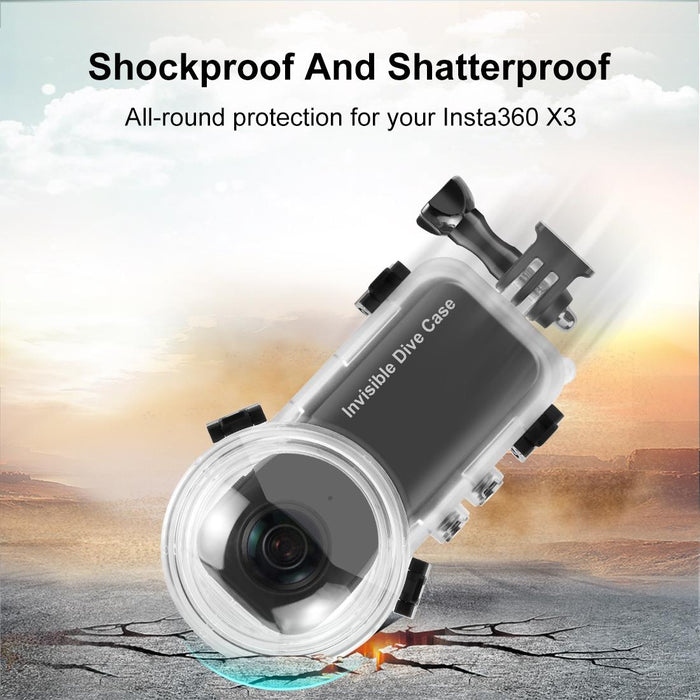 Insta360 X3 50m Waterproof Sealed Case Invisible Dive