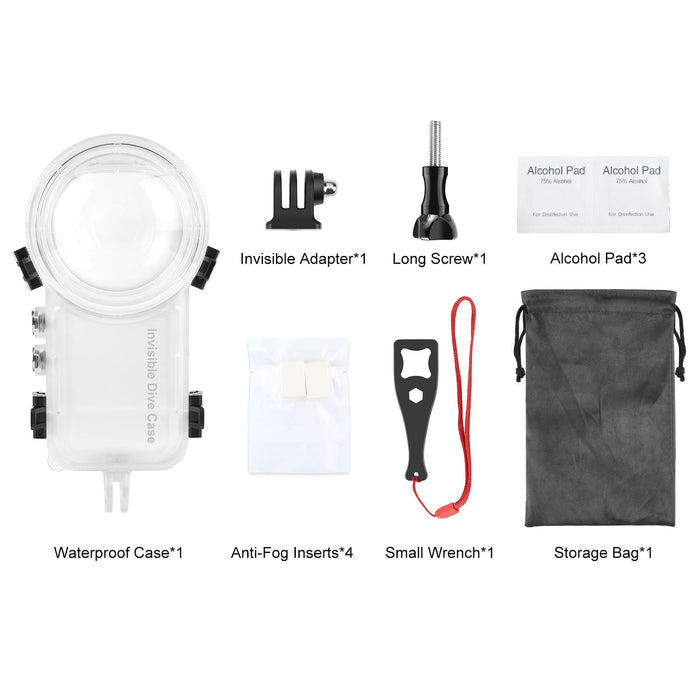 Insta360 X3 50m Waterproof Sealed Case Invisible Dive