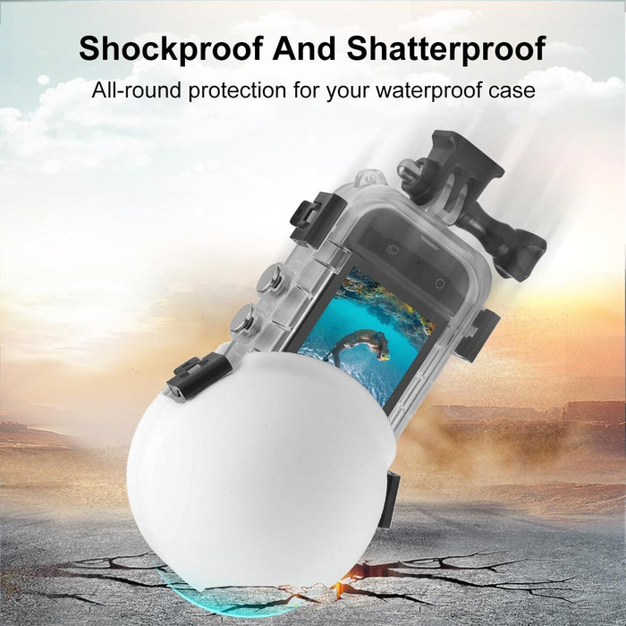 Silicone Dive Case Lens Guard for Insta360 X3 / X4
