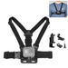 5 In 1 Adjustable Body Mount Belt Chest Strap With Phone