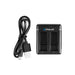 Dual Usb Charger for Gopro Hero 9 / 10 / 11 / 12 - Batteries