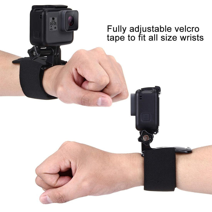 Universal Adjustable Action Camera Mount - Strap Length