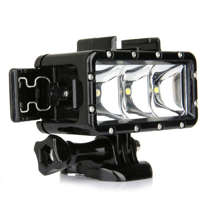 Suptig 30m Waterproof 300lm Action Camera Light For Gopro