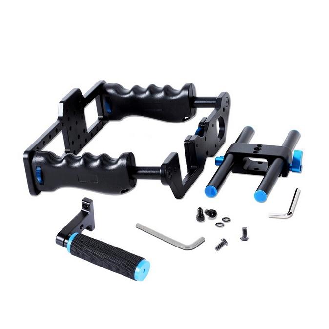 Ylg0107E-A Protective Cage Handle Stabilizer Top Set For Dslr Camera