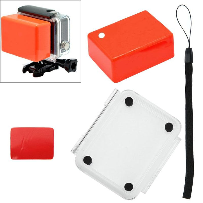 Floaty Sponge Waterproof Case Backdoor Cover With Adhesive