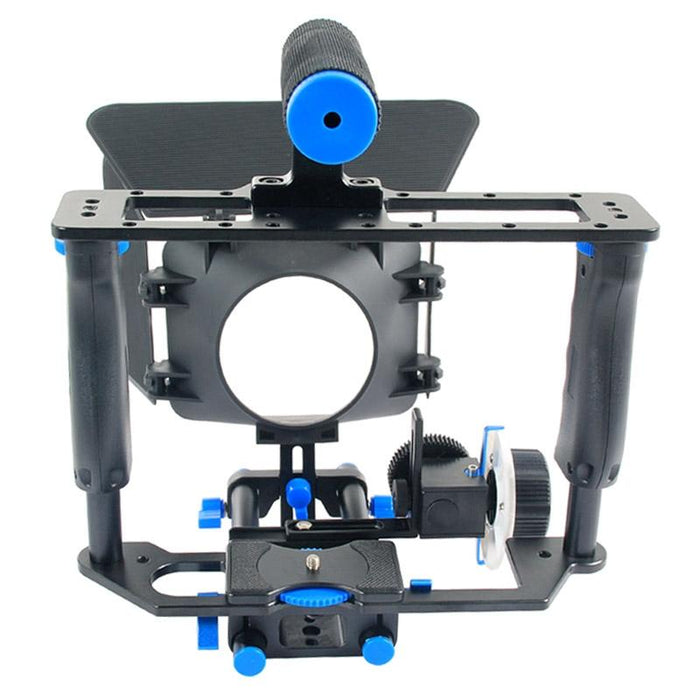 Ylg1103A-B Large Handle Video Camera Cage Stabilizer & Matte Box Kit For Dslr Camera / Video Camera