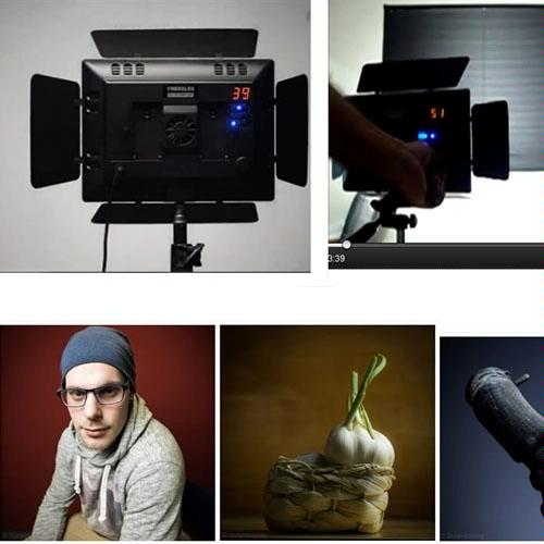 Yn600L 600 Led 5500K Colour Temperature Adjustable Led Video Light For Canon / Nikon / Sony Camcorder Dslr