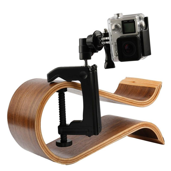 Desktop Fixed Clamp Holder Mount With Tripod Adapter