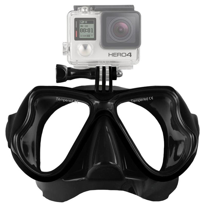 Underwater Camera Mask for Action Cameras - Compatible