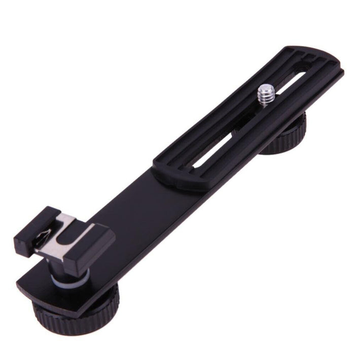 Metal Flash Bracket For Dslr Camera Black