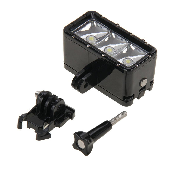 Waterproof Video Light for Action Cameras - 3 Modes