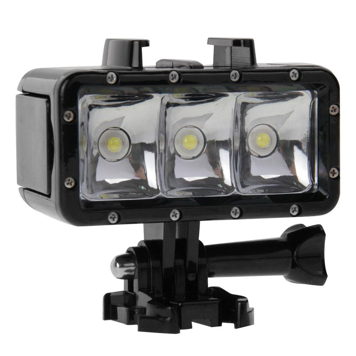 Waterproof Video Light for Action Cameras - 3 Modes