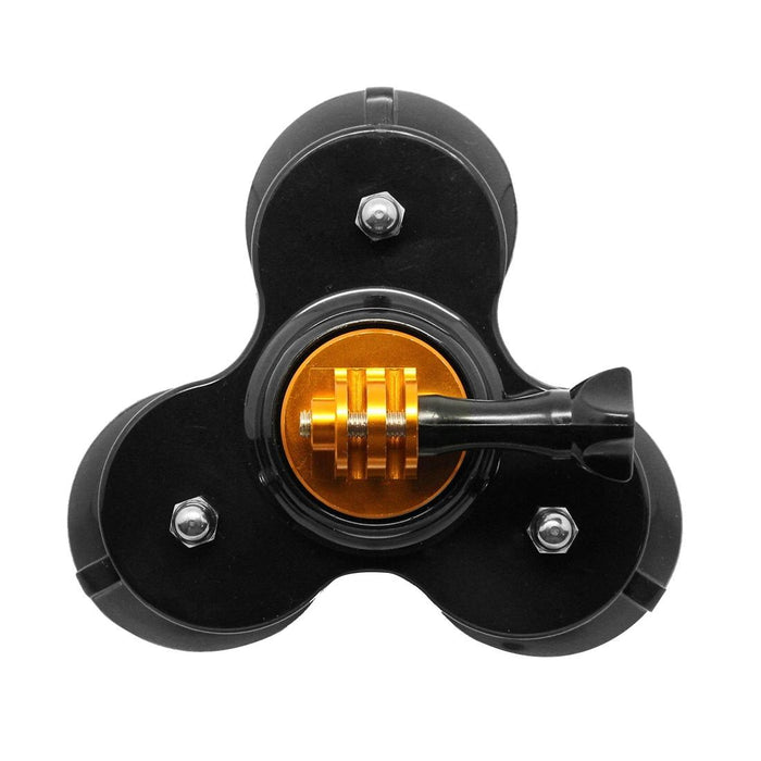 Universal Suction Cup Mount for Action Cameras with Tripod