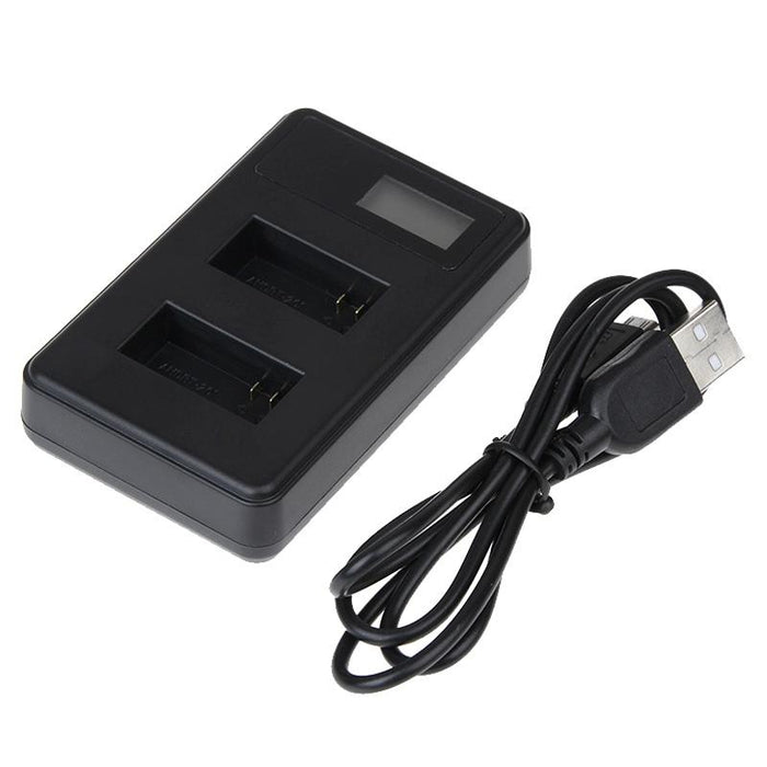 Lcd Screen Dual Battery Charger for Gopro Hero3
