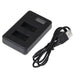 Lcd Screen Dual Battery Charger for Gopro Hero3