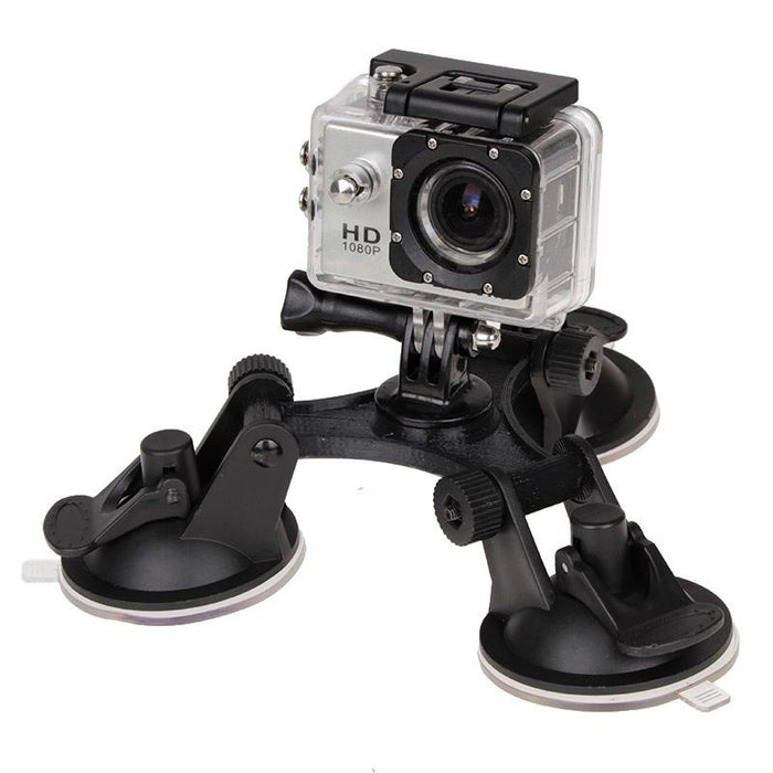 Triangle Direction Suction Cup Mount With Hexagonal