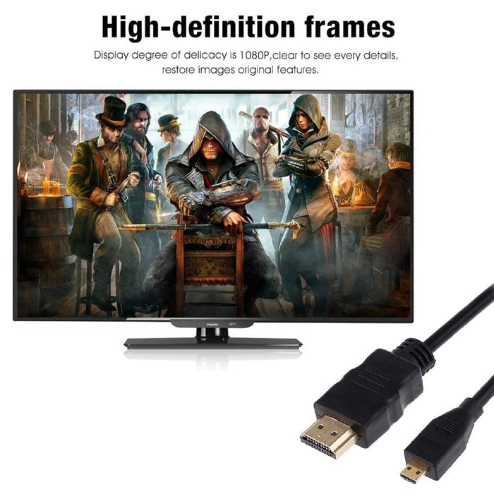 Xm46 Full 1080p Video Hdmi To Micro Cable For Xiaomi Xiaoyi