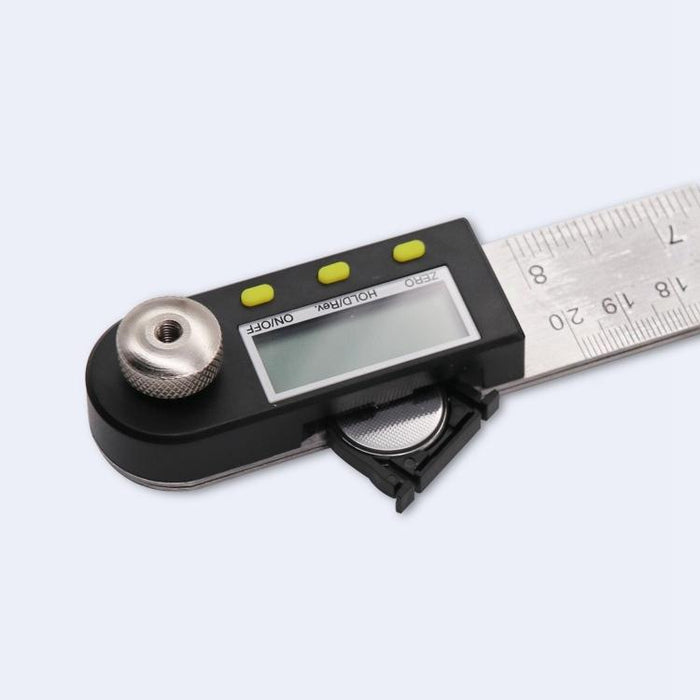 2-in-1 Digital Angle Finder Protractor - 300mm Goniometer