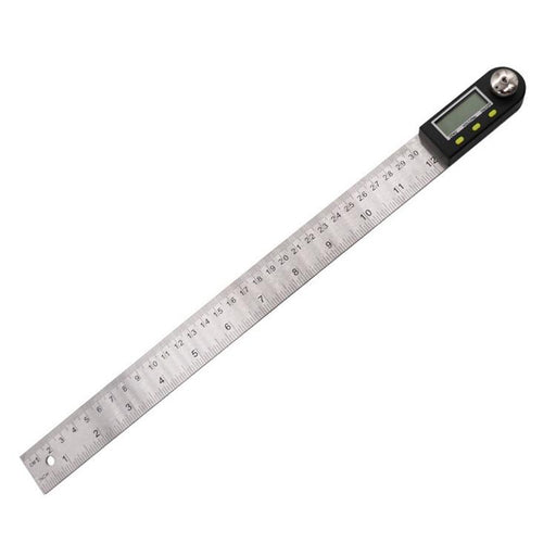 2-in-1 Digital Angle Finder Protractor - 300mm Goniometer