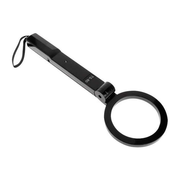 Ts-80 Portable Folding Hand-Held Security Metal Detector Scanner Black