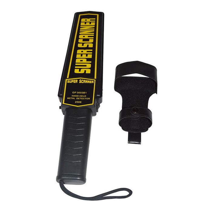 Portable Hand-Held Security Metal Detector Gp 3003B1 Black