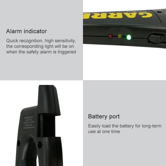 Hand-Held Security Metal Detector - Detection Distance 60Mm