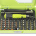 53 In 1 Multi-purpose Precision Screwdriver Set Green