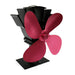 Yl603 Eco-friendly Aluminum Alloy Heat Powered Stove Fan