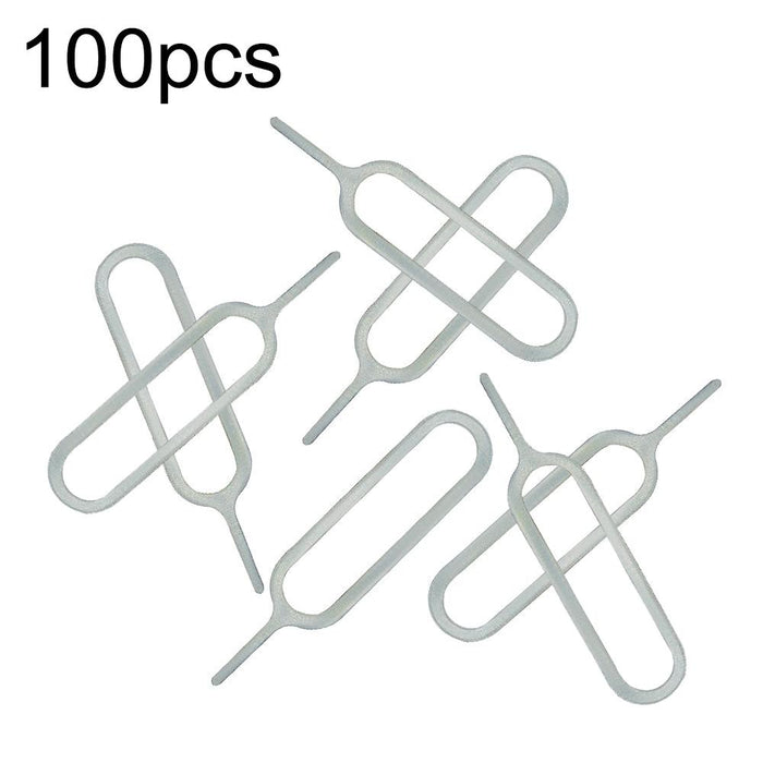 100 Pack Sim Card Pins And Tray Removal Tool