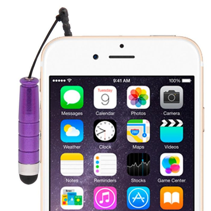 100 Pcs Mini Universal Capacitive Stylus Pen Random Colour Delivery