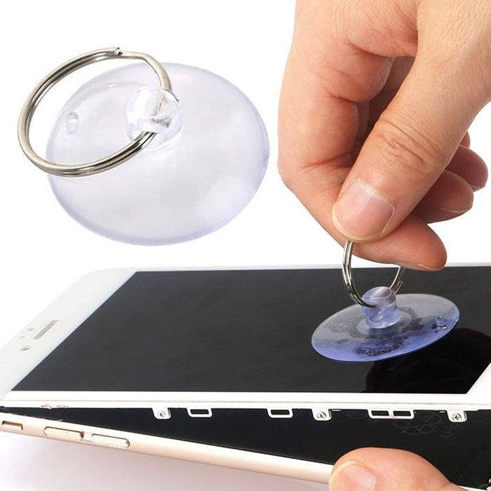 Suction Cup With Metal Key Ring For Cell Phone Lcd Screen