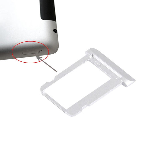 Sim Card Tray Holder For Ipad 2 3g Version Silver