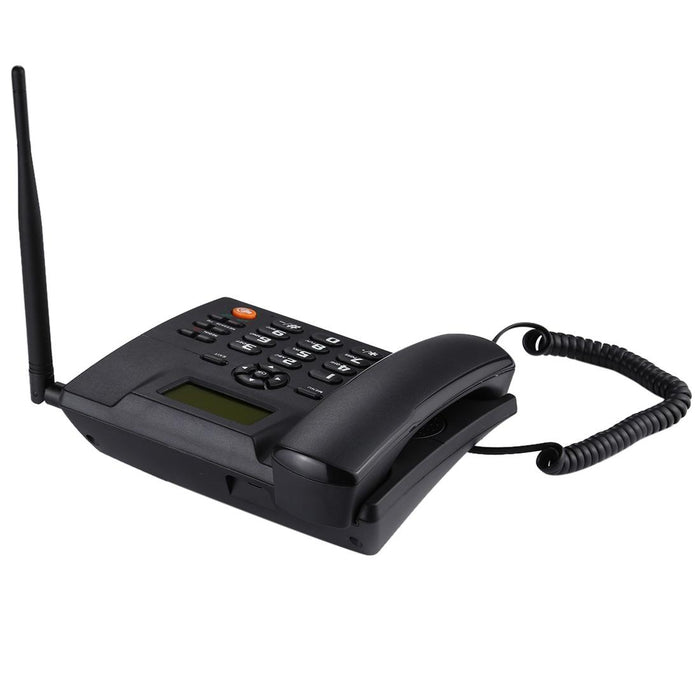 Zt600S 2.4 Inch Tft Screen Fixed Wireless Gsm Business Phone - Gsm 850/900/1800/1900Mhz Black