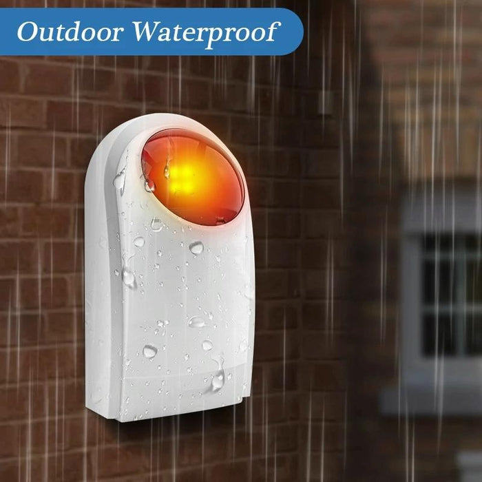 Outdoor Siren With Red Flashlight Pa-100