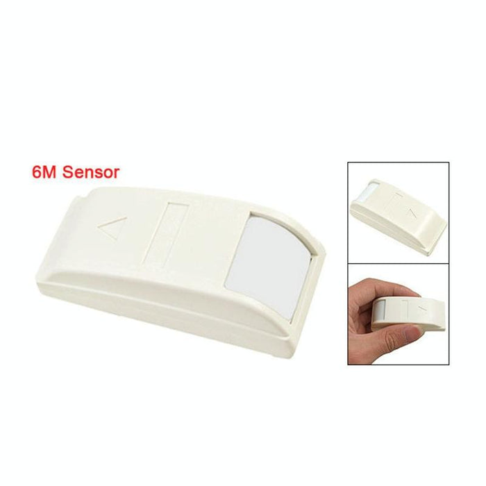 Pa-461 Wired Passive Infrared Curtain Pir Motion Detector Sensor Alarm White