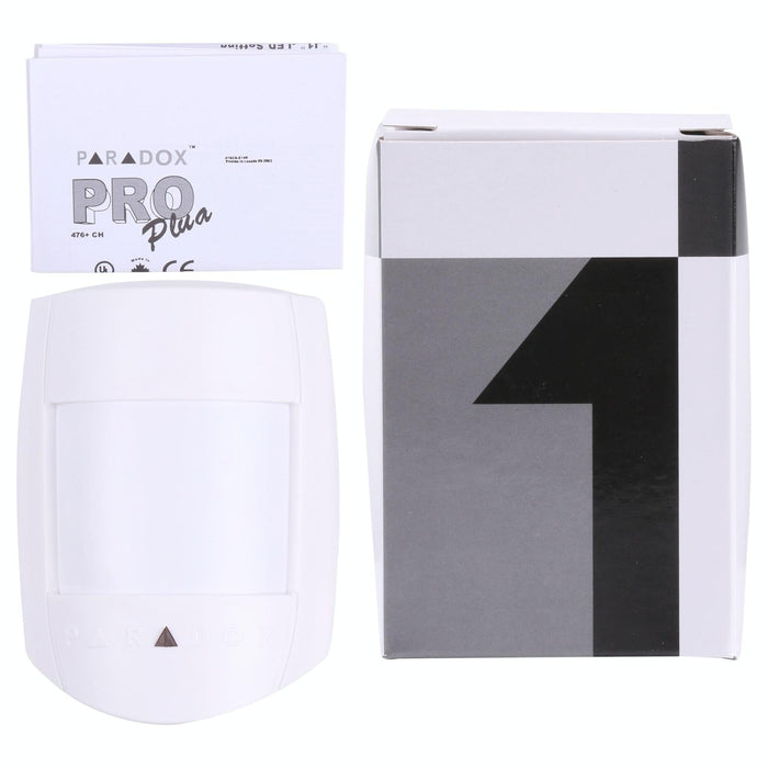 Pa-476Ch 2 Levels Adjustable Pir Motion Sensor For Home Security White