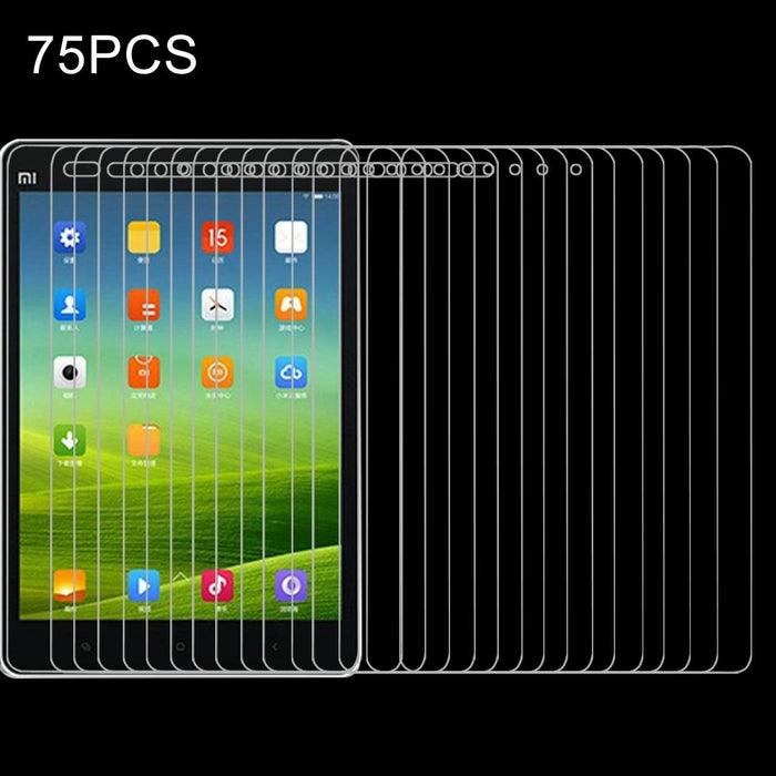 For Xiaomi Mi Pad 75 Pcs 0.4Mm 9H+ Surface Hardness 2.5D Explosion-Proof Tempered Glass Film