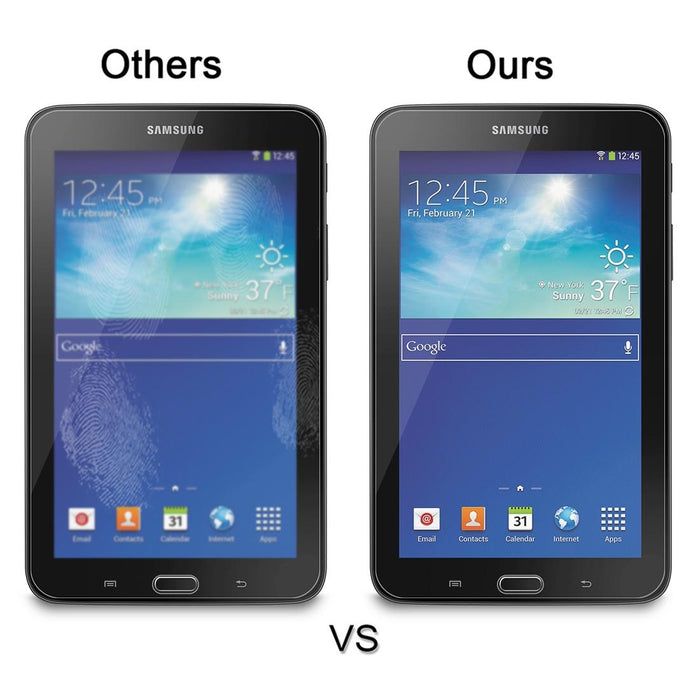 0.4Mm 9H+ Surface Hardness 2.5D Explosion-Proof Tempered Glass Film For Samsung Galaxy Tab 3 Lite T110 / T111 / T113