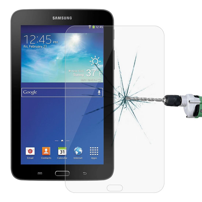 0.4Mm 9H+ Surface Hardness 2.5D Explosion-Proof Tempered Glass Film For Samsung Galaxy Tab 3 Lite T110 / T111 / T113