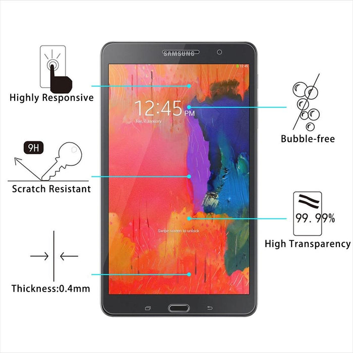 75 Pcs 0.4Mm 9H+ Surface Hardness 2.5D Tempered Glass Film For Samsung Galaxy Tab Pro 8.4 / T320 / T321 / T325